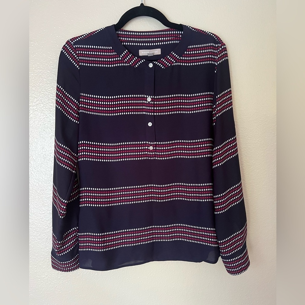 BANANA‎ REPUBLIC Sheer Blouse NWOT 2 for $22 ❇️
